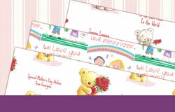 Personalised Cute Mother's Day Wrap