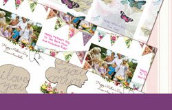 Personalised Contemporary Mother's Day Wrap